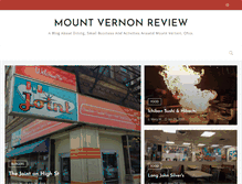 Tablet Screenshot of mountvernonreview.com